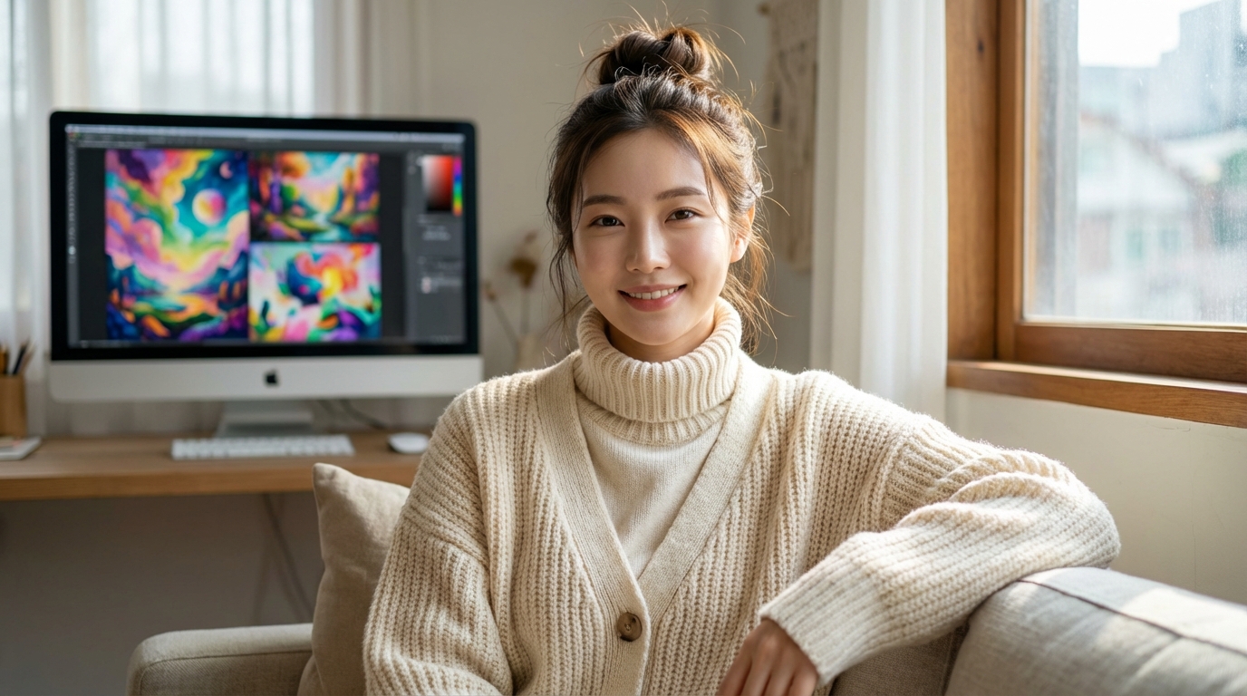 AI generated - ImageFX Expressive Chips 이미지 생성 인터페이스 — 인터페이스 재현 이미지