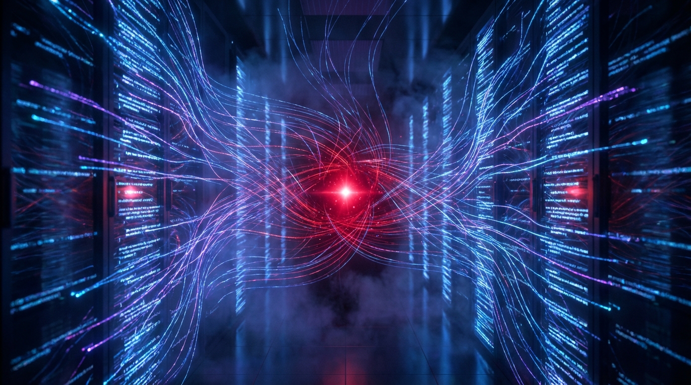 AI 자율 취약점 발견 시각화, AI generated