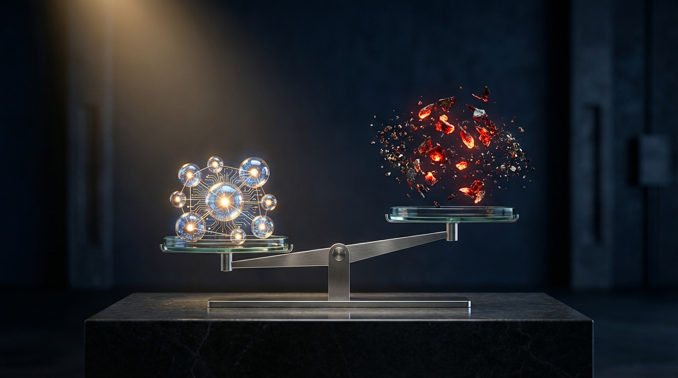 AI 통제와 책임의 균형, AI generated