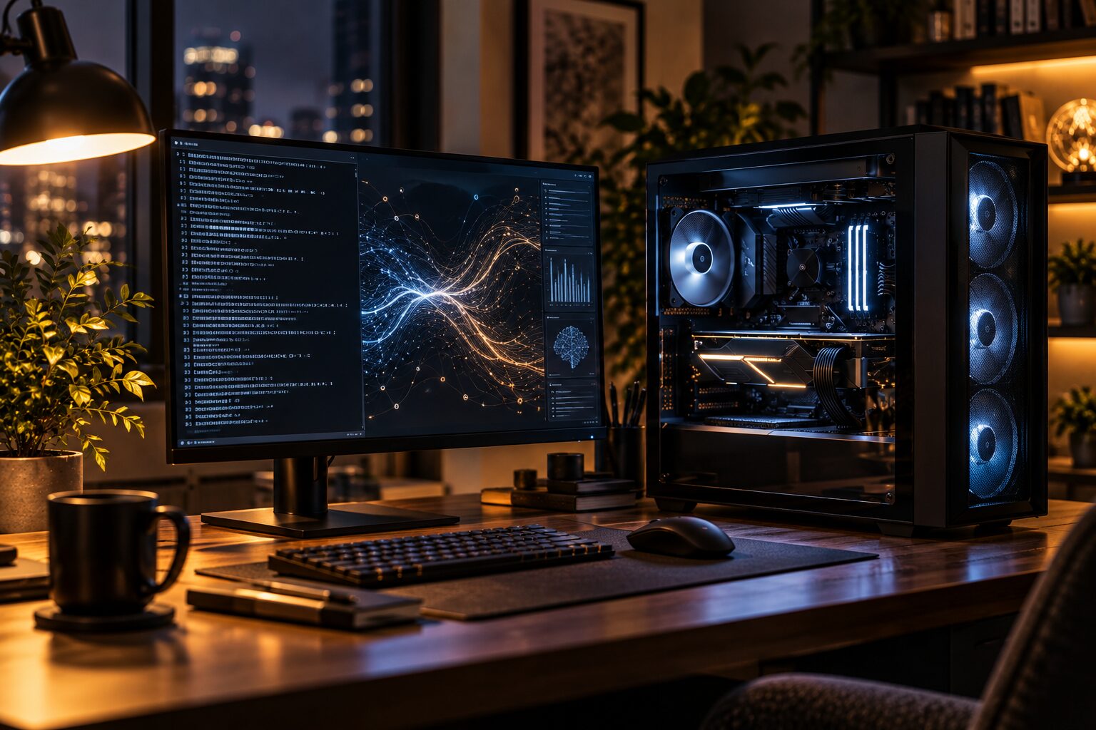 월 0원, RTX 4060으로 로컬 AI 직접 실행한 결과 주제 이미지, AI generated